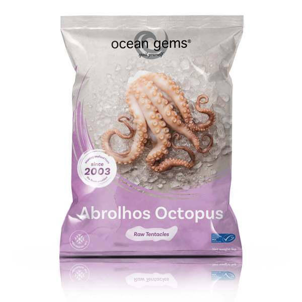 Ocean Gems Frozen Raw Abrolhos Octopus (1Kg)