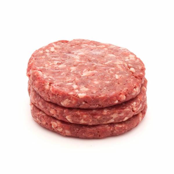 Carne Meats Raw Beef Patties Frozen (200g)