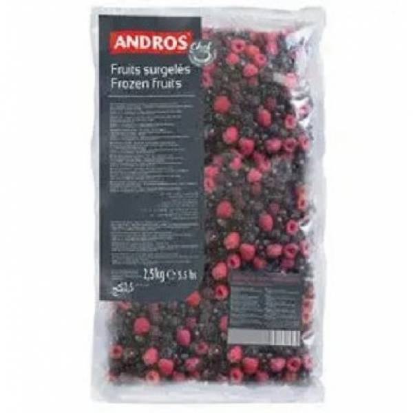 Andros Mixed Berries Frozen (2.5kg)