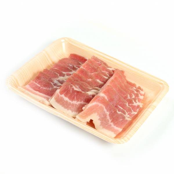 Carne Meats Raw Yakiniku Pork Belly 4mm Thick Frozen (250g)