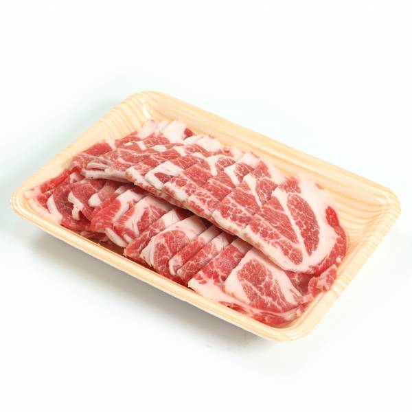 Carne Meats Raw Yakiniku Pork Collar 3mm Thick Frozen (250g)