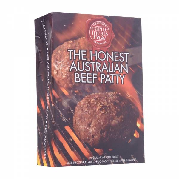 Carne Meats Raw Australian Beef Patties Frozen 2pcs (300g)