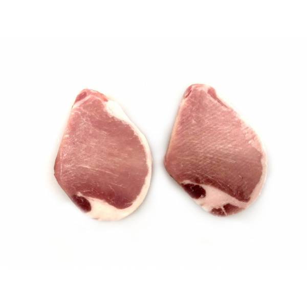 Carne Meats Raw USA Pork Loin Steak 2pcs Frozen (200g)