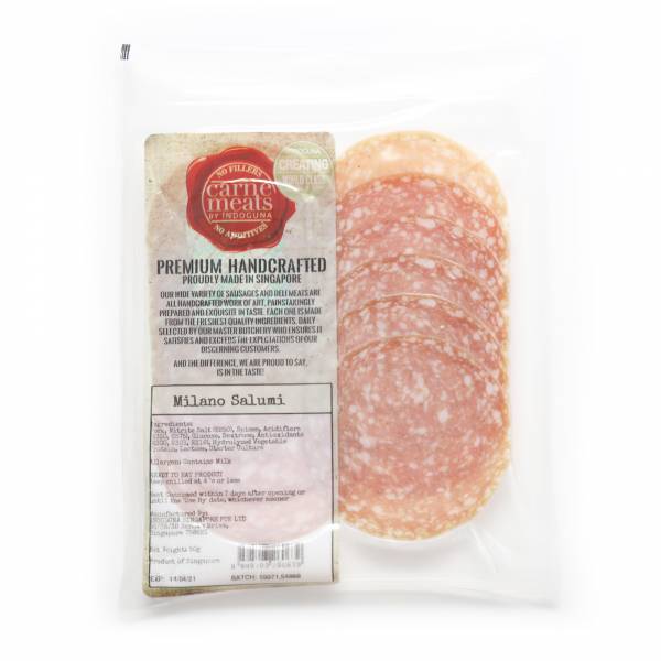 Carne Meats Milano Salumi Air-Dried Presliced 0.8mm (50g)