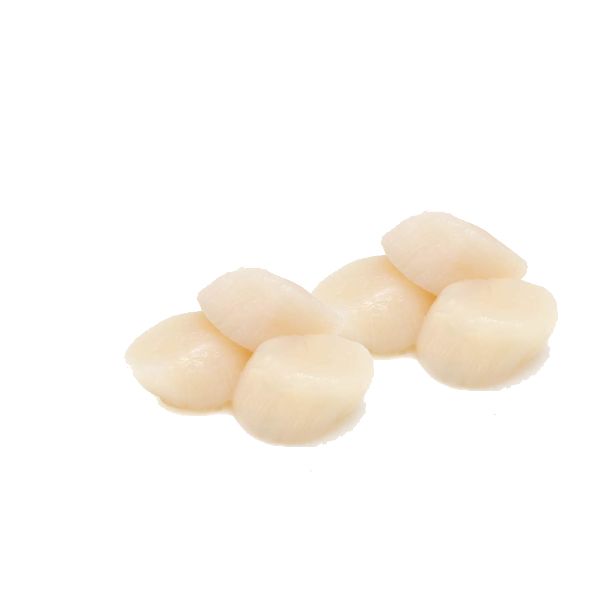 Ocean Gems Frozen Hokkaido Scallop Roe-Off (26-30pcs)