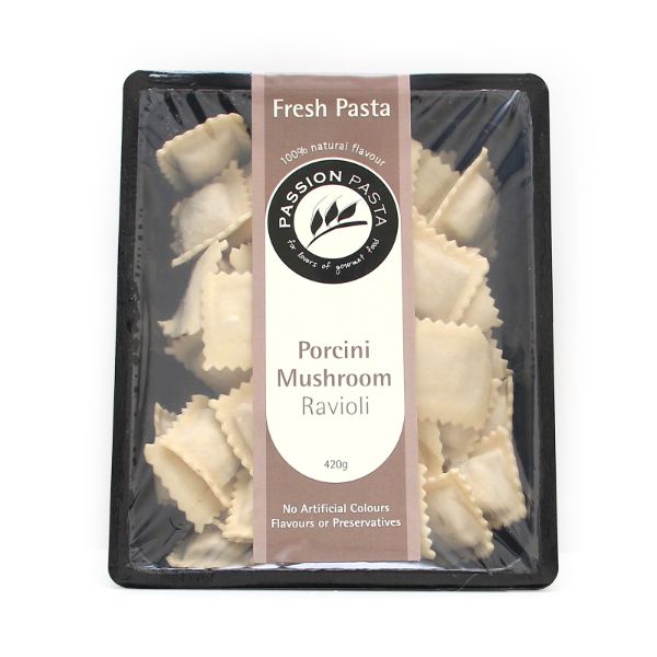 Passion Pasta Porcini Mushroom Ravioli Frozen (420g)