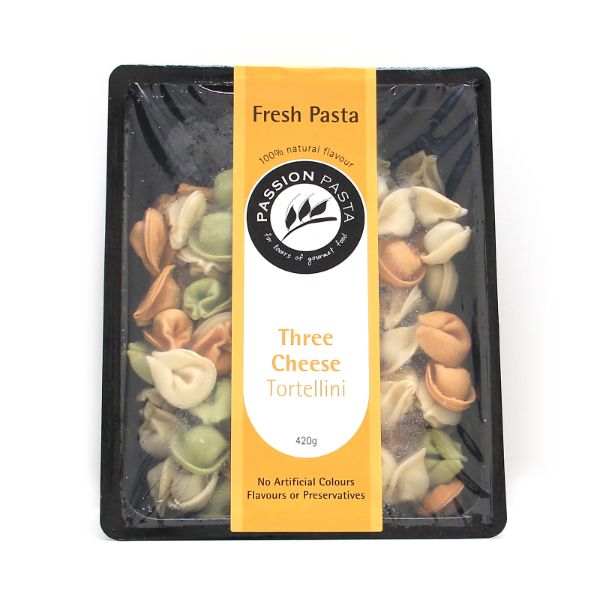 Passion Pasta Tortellini 3 Cheese Small Frozen (420g)