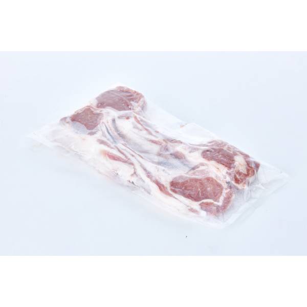 CARNE MEATS RAW AUSTRALIA FROZEN LAMB RACK CUT SINGLE RIB 400G