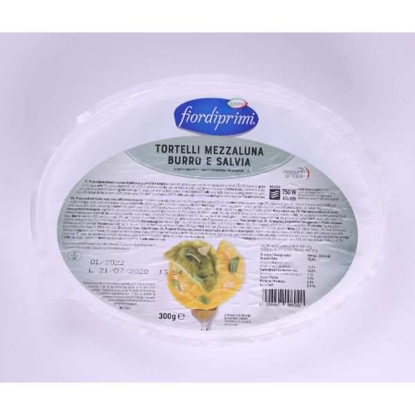 Surgital Frozen Fiordiprimi Tortelli With Butter And Sage (300G)