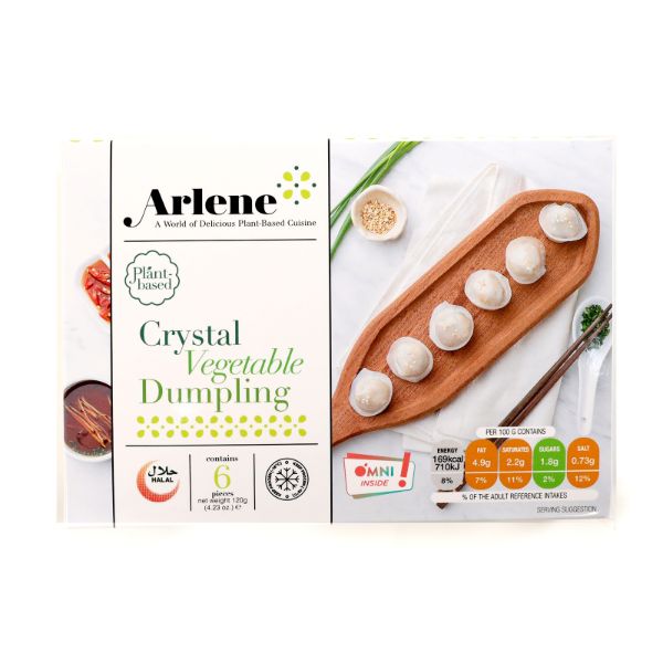 Arlene Crystal Vegetable Dumpling (6pcs)